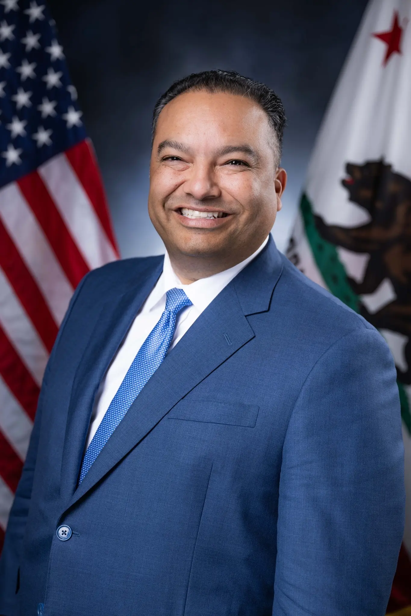Official portrait of California Assemblymember José Luis Solache Jr., author of the Opportunity for All Act